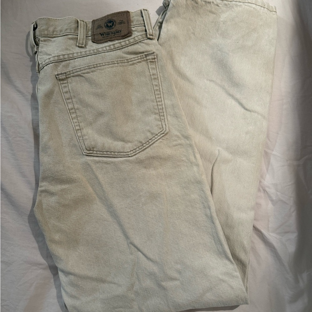 5/$25 Wrangler Men’s 34x30 Kayak Work Pants - Picture 2 of 3